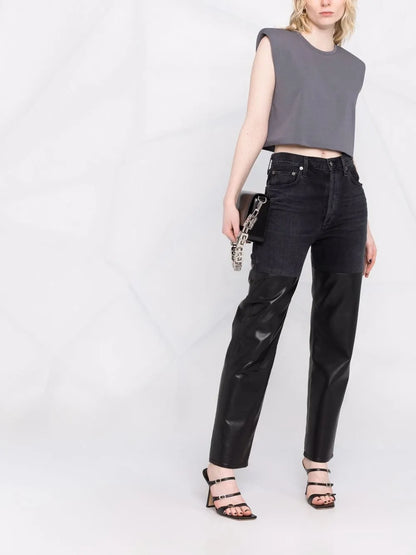 Sleeveless Crop Top