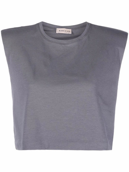 Sleeveless Crop Top