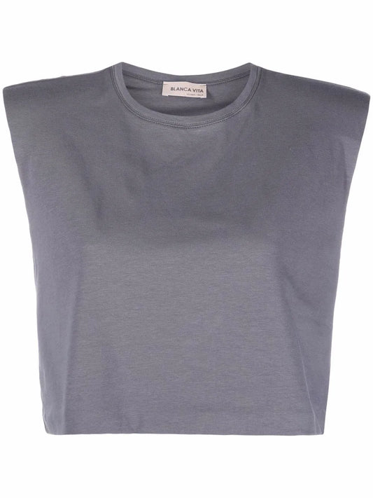 Sleeveless Crop Top