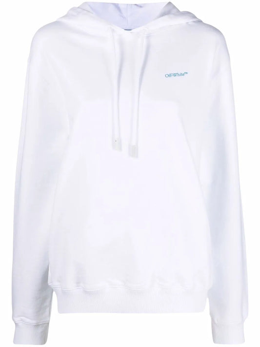 Logo-Print Drawstring Hoodie