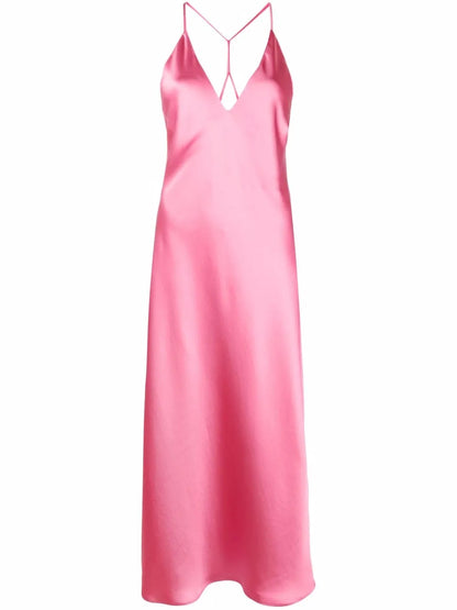 V-Neck Stappy Dress