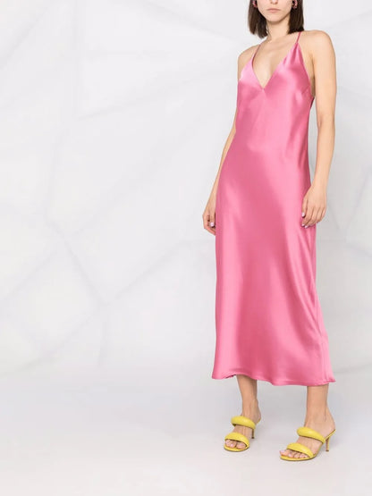 V-Neck Stappy Dress