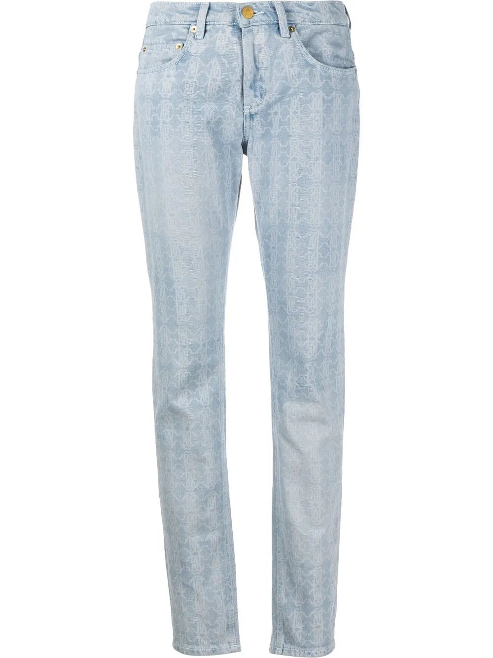 Monogram Skinny Jeans
