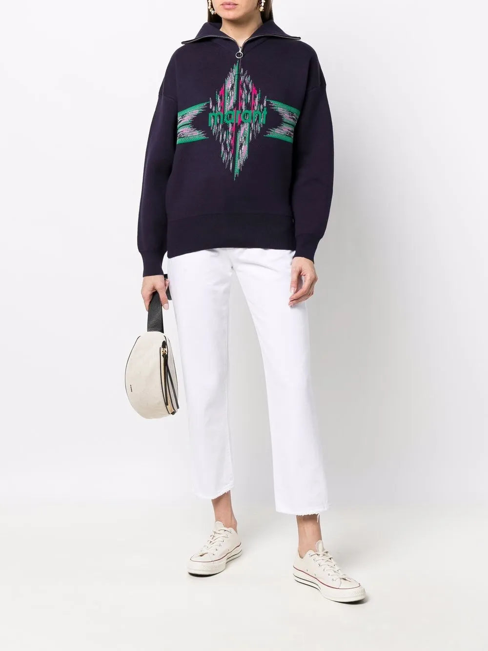 High-Rise Cropped Jeans
