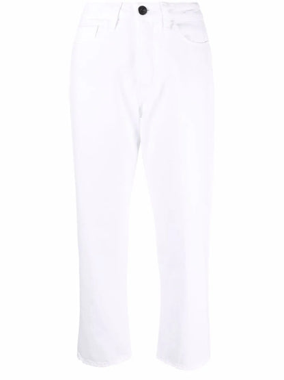 High-Rise Cropped Jeans