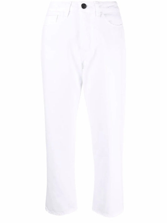 High-Rise Cropped Jeans