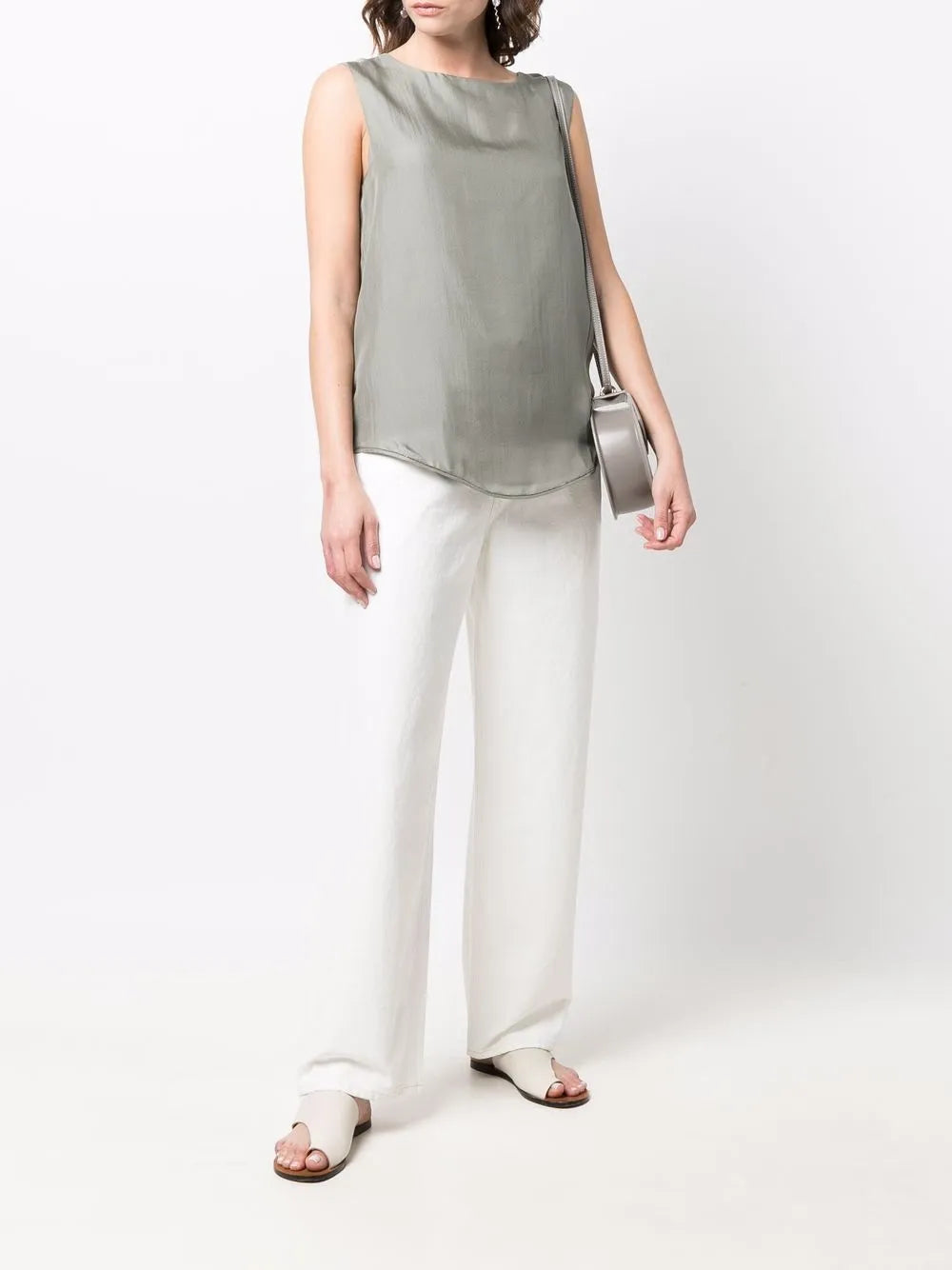 Boat-Neck Blouse