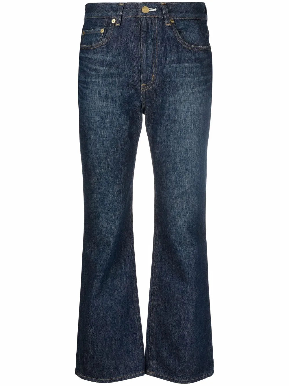 Bootcut Cropped Jeans