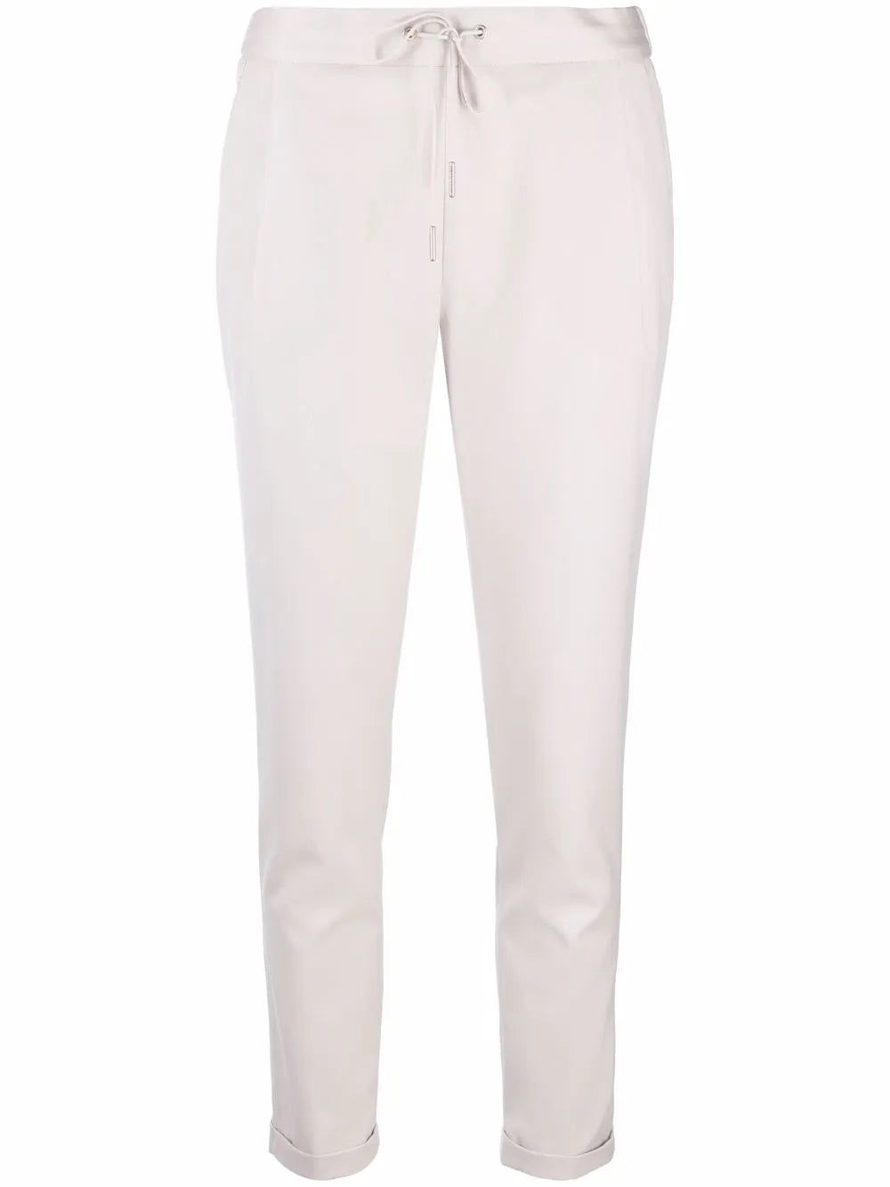 Pleated Cropped Trousers