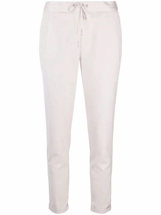Pleated Cropped Trousers