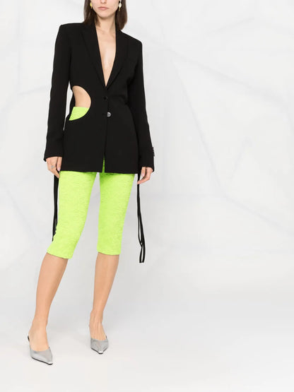 Jersey-Knit Cropped Leggings