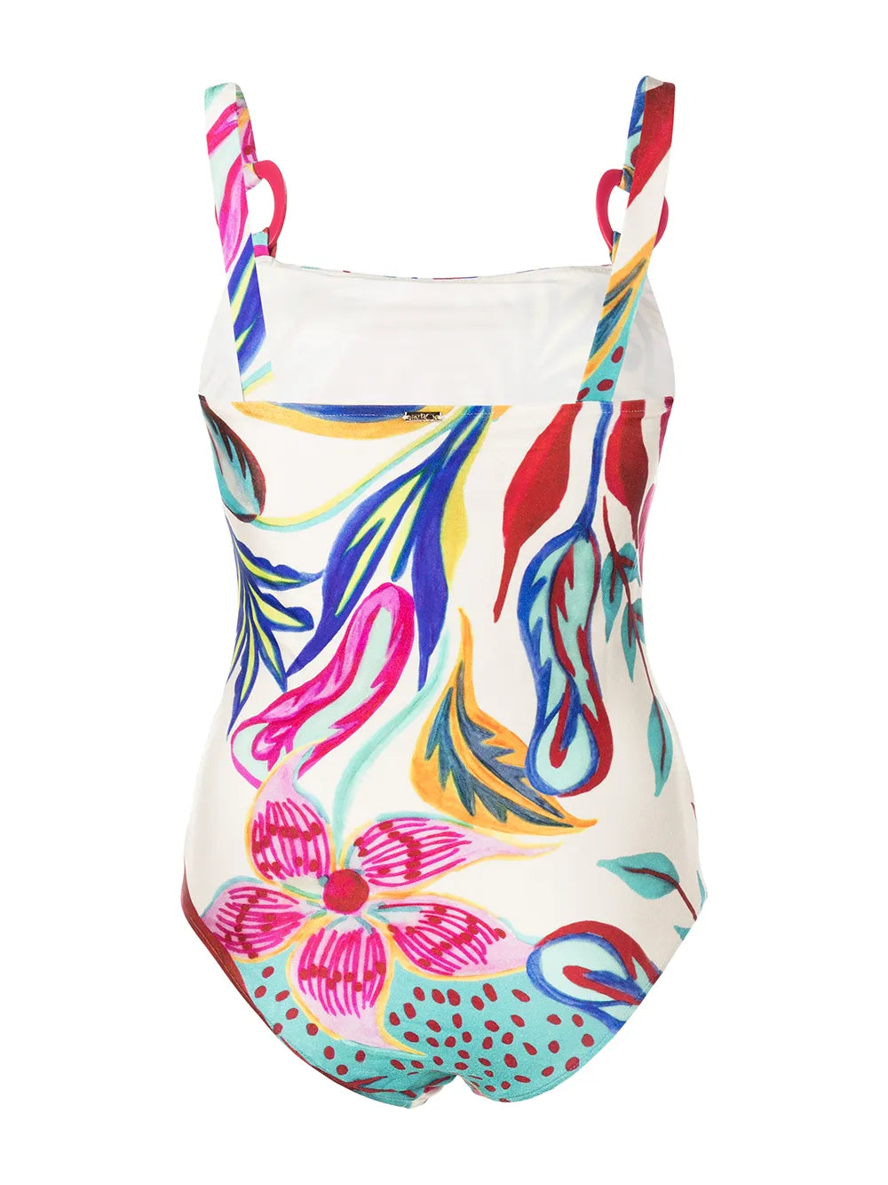 Flora Square-Neck Swimsuit