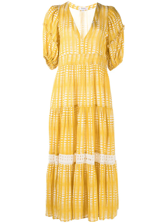 Welele Abstract-Print Dress