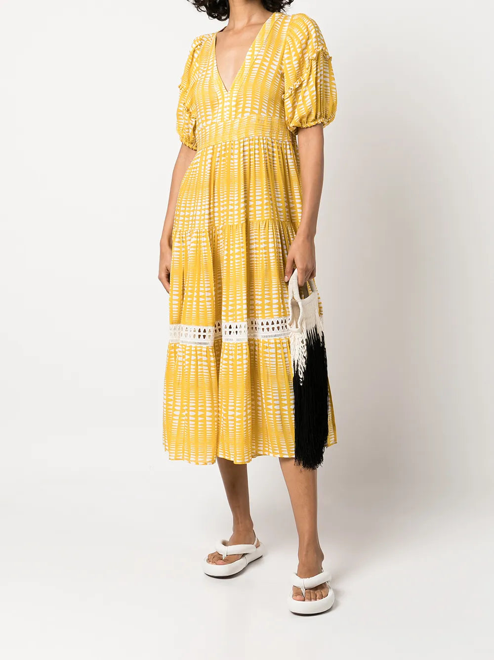 Welele Abstract-Print Dress