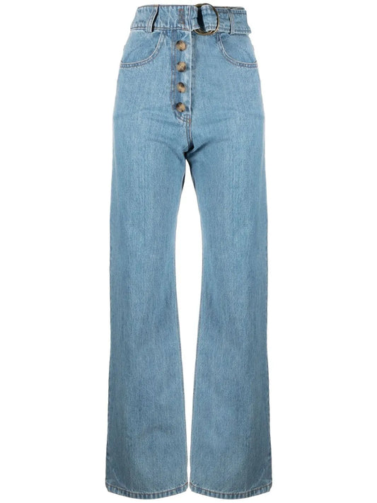 Emily High-Rise Wide-Leg Jeans