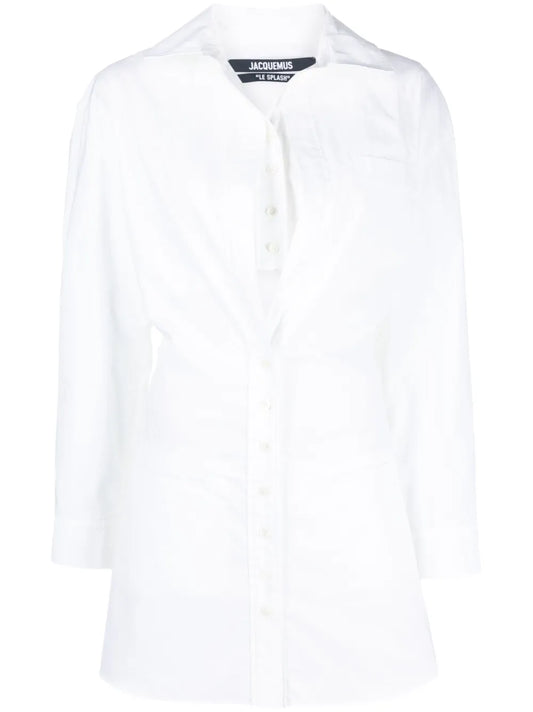 La Robe Baunhilha Layered Shirt Dress
