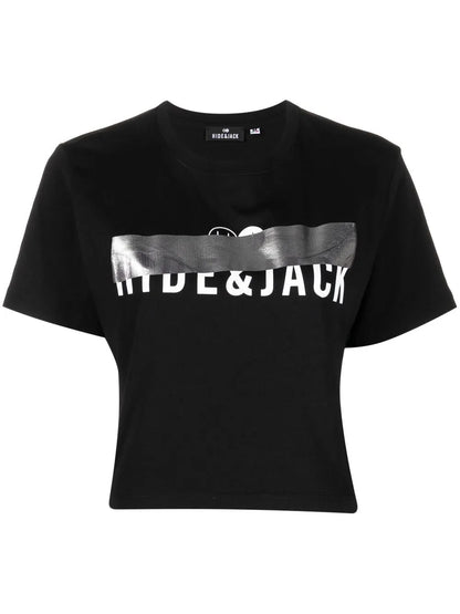 Logo-Print Detail T-Shirt