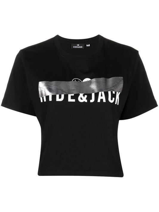Logo-Print Detail T-Shirt