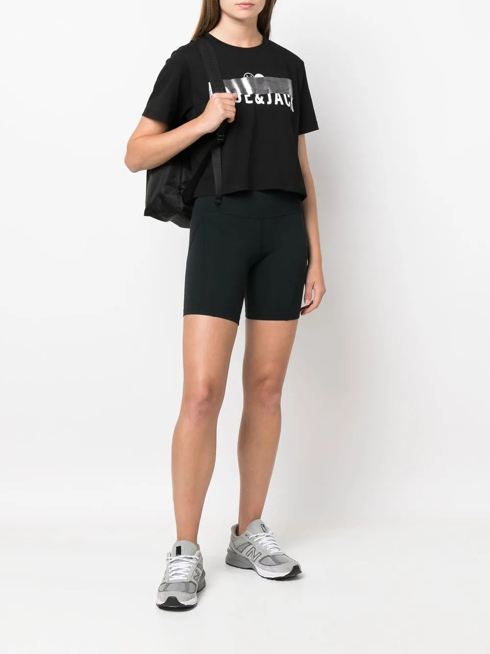 Logo-Print Detail T-Shirt