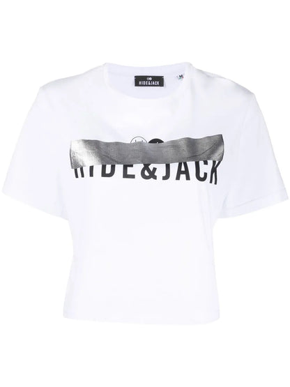 Logo-Print Detail T-Shirt
