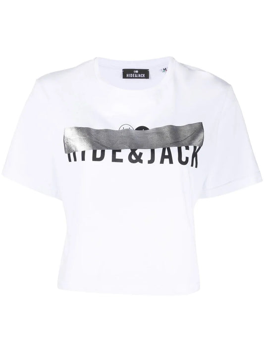 Logo-Print Detail T-Shirt