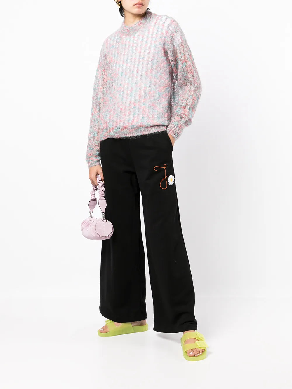 Elasticated Straight Trousers