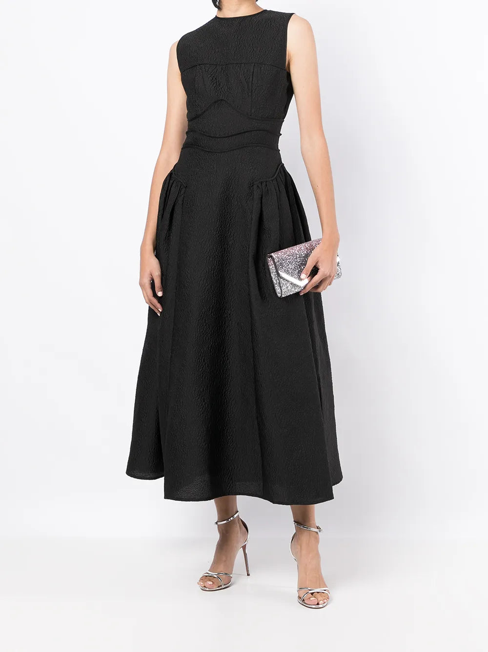 Sophia Textured Sleeveless Dress