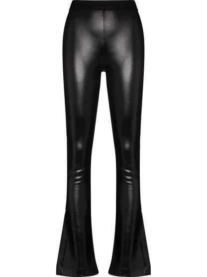 Lais Coated Flared Leggings