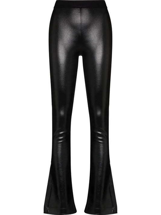 Lais Coated Flared Leggings