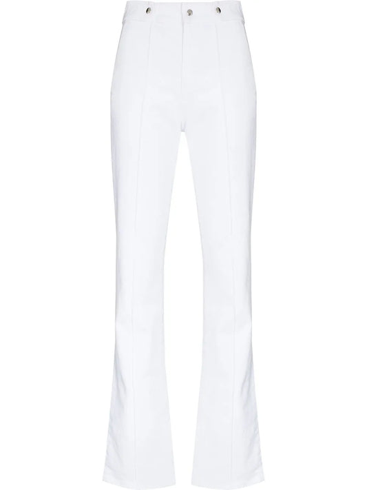 Straight-Leg Denim Jeans