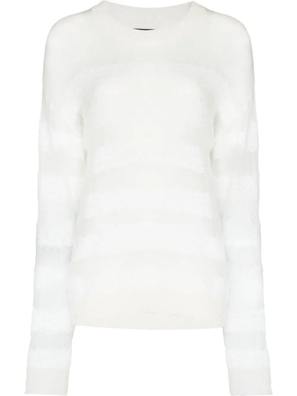 Agatha Striped Knitted Top