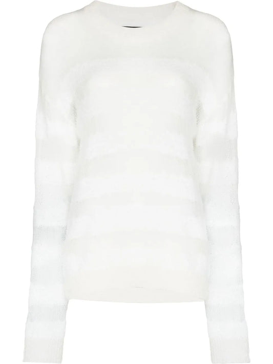 Agatha Striped Knitted Top