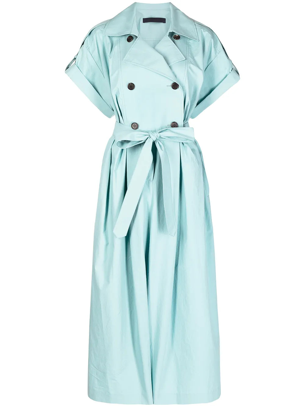Double-Breasted Trench Jumpsuit