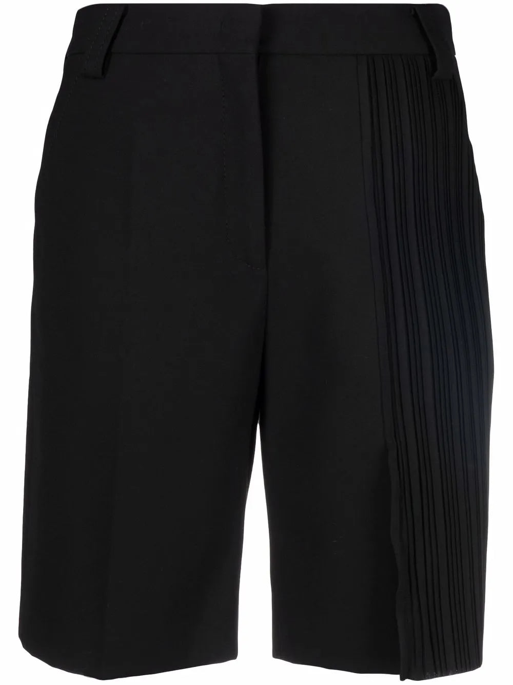 Pleat-Panelled Tailored Shorts