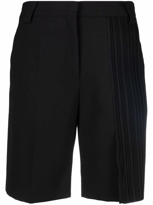 Pleat-Panelled Tailored Shorts