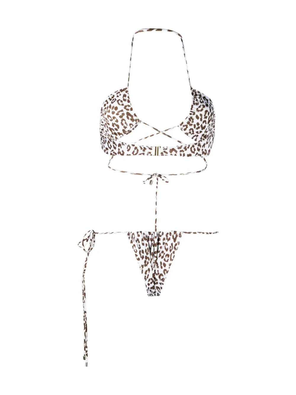 Leopard-Print Bikini Set