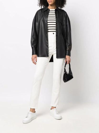 High-Rise Skinny-Cut Jeans