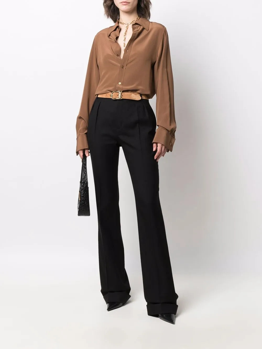 Tailored Straight Trousers