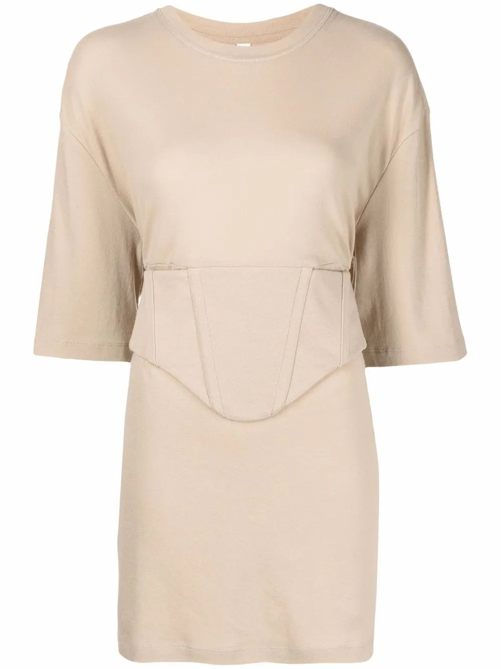 Corset-Detail Tunic Top