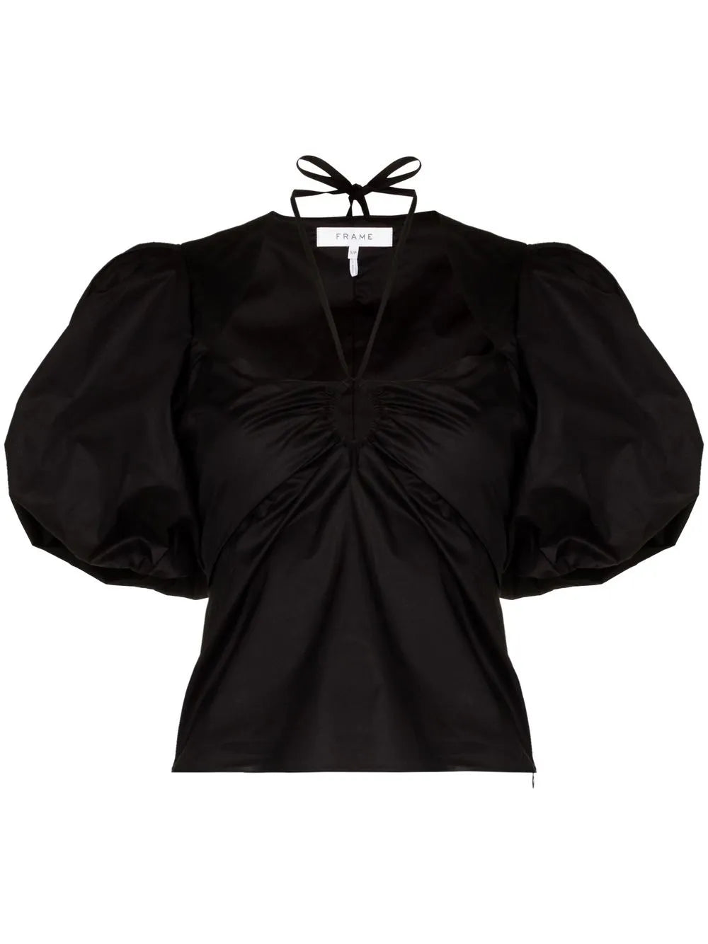 Puff-Sleeve Blouse