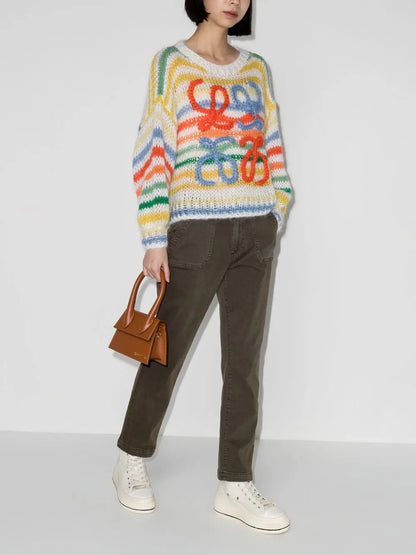 Myslie Mid-Rise Straight-Leg Jeans