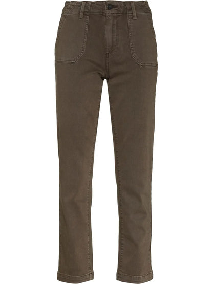Myslie Mid-Rise Straight-Leg Jeans