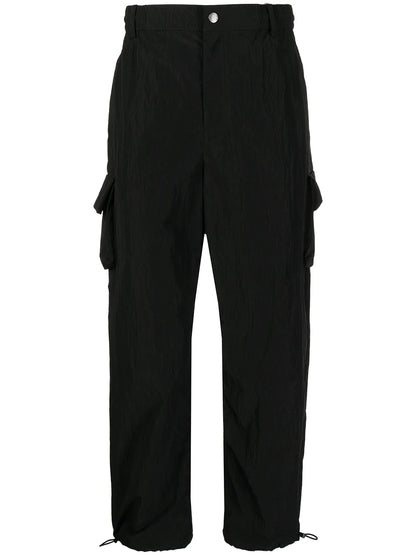 Cropped Cargo Trousers