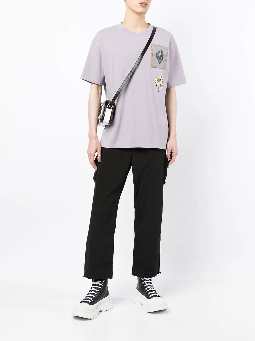 Cropped Cargo Trousers