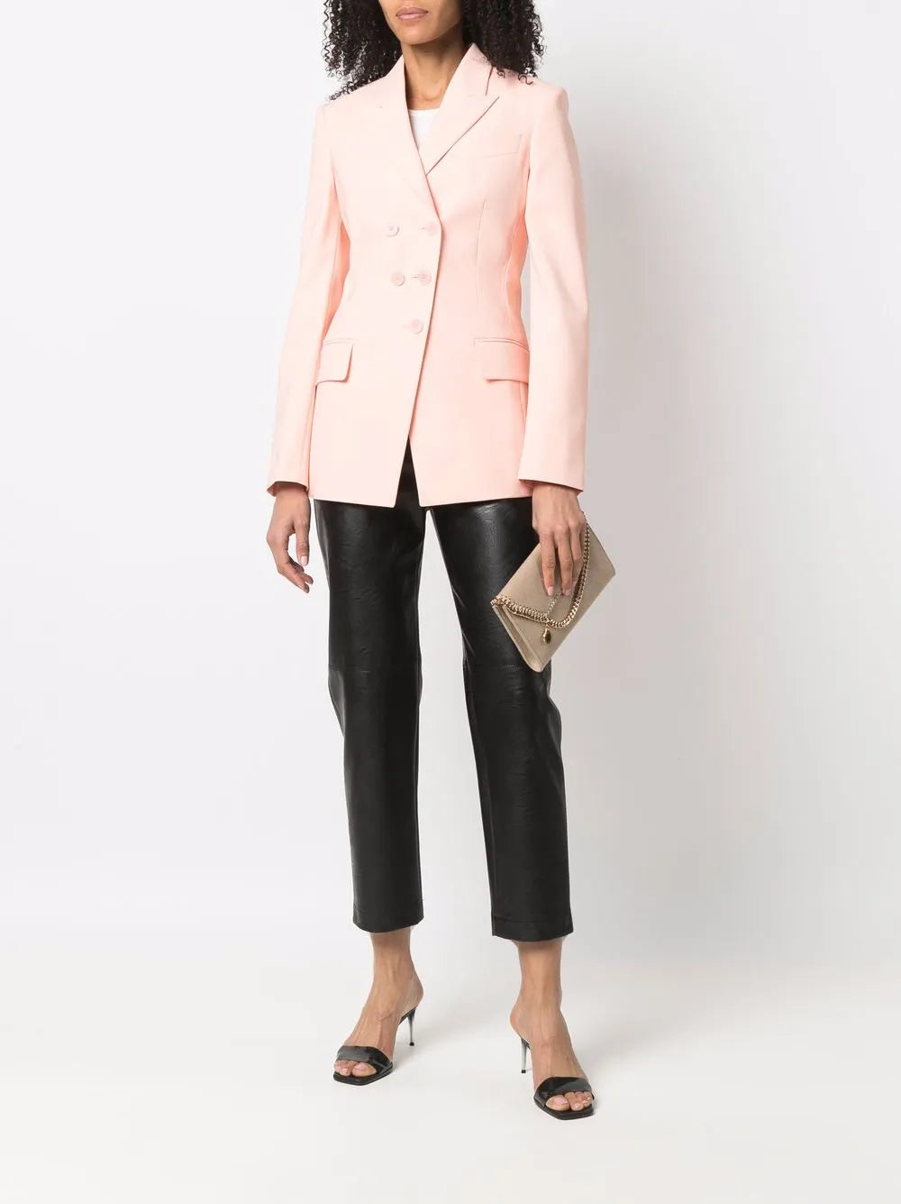 Double-Breasted Tailored Blazer