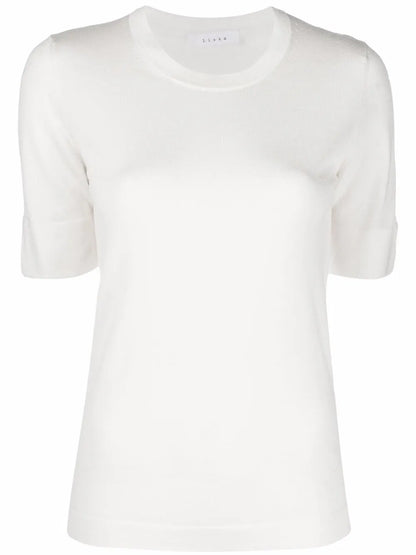 Crew-Neck Knitted Top