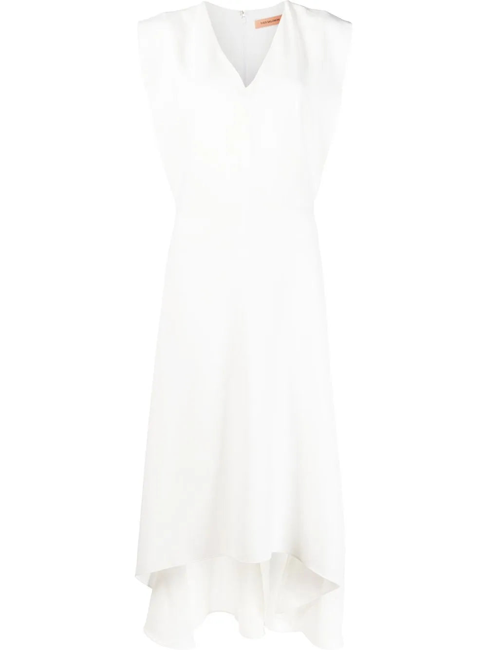Sleeveless V-Neck Midi Dress