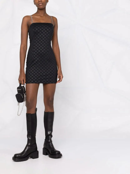 Monogram-Print Minidress