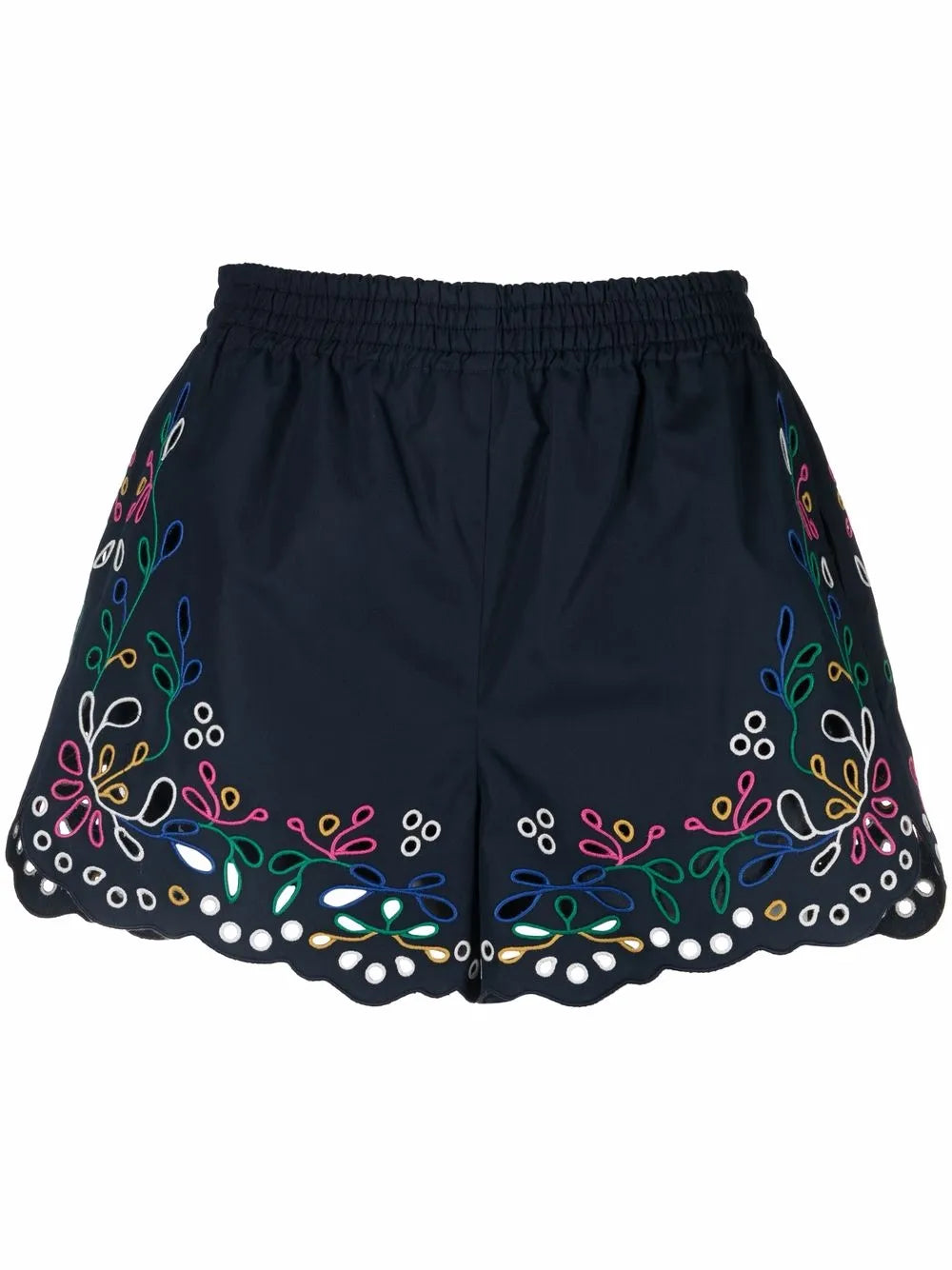 Broderie Anglaise Mini Shorts