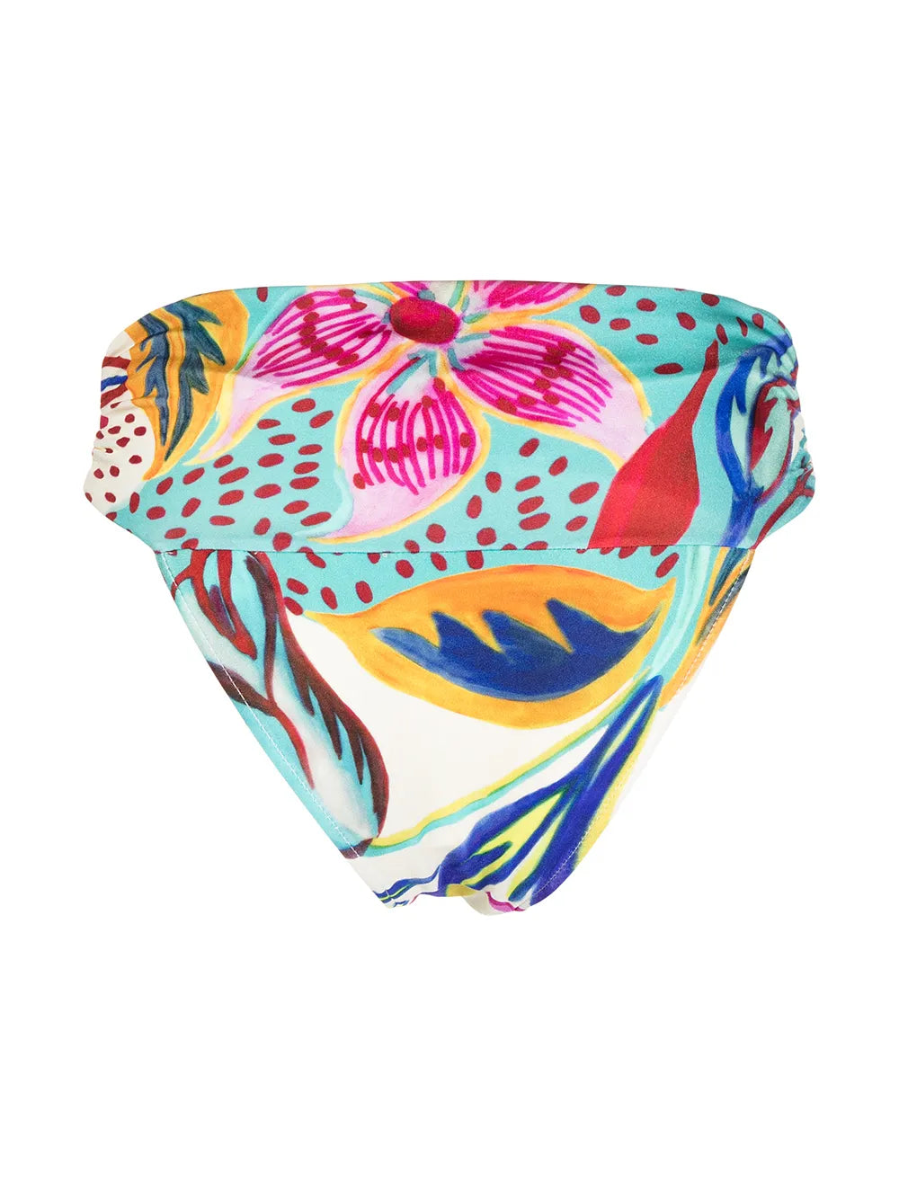 Floral-Print Bikini Bottoms